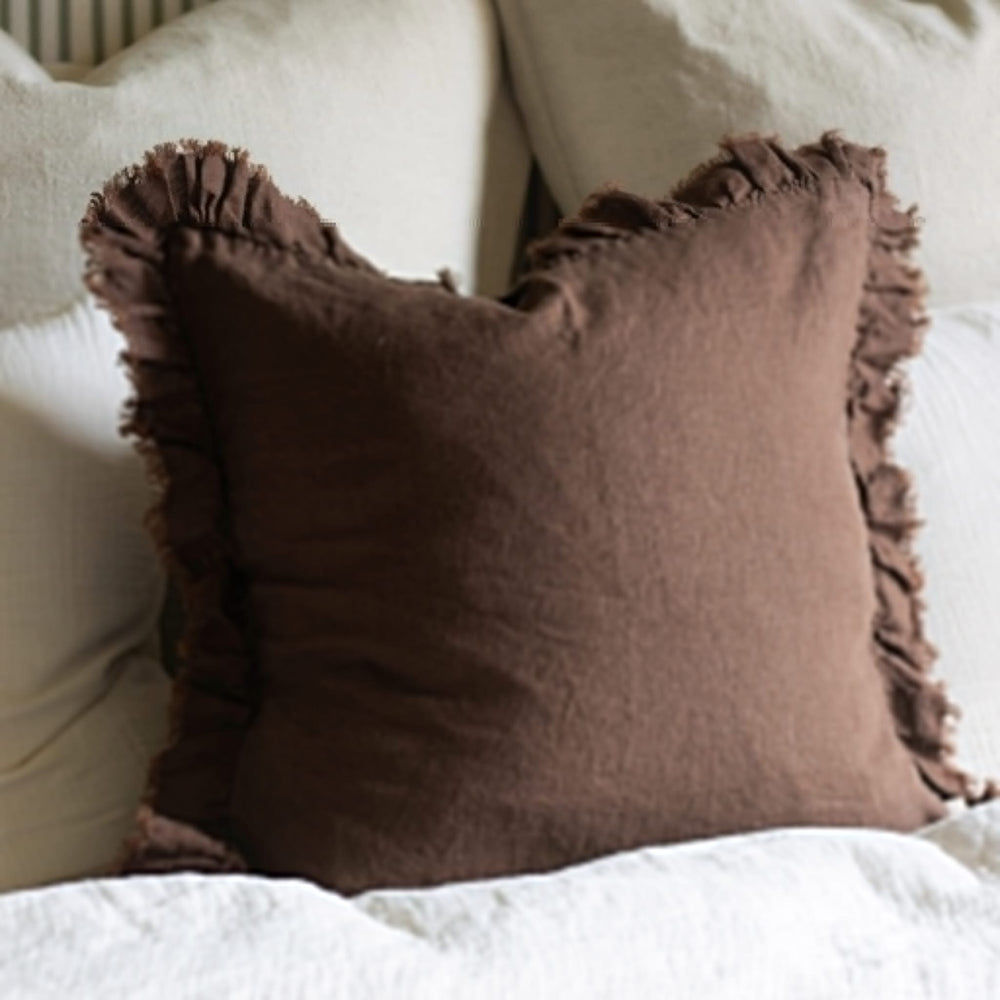 The Large Dark Brown Cushion Combination