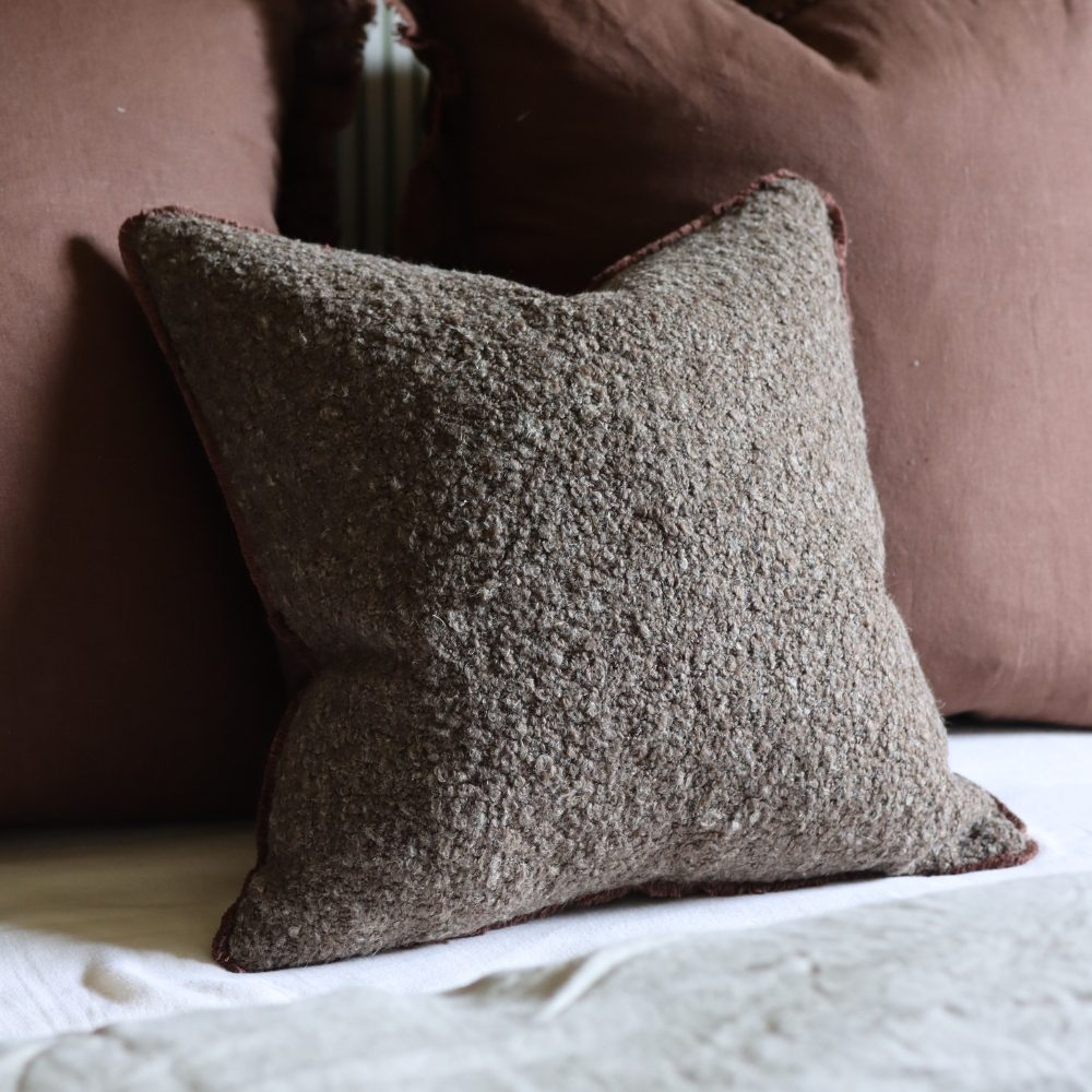 The Plum & Brown Cushion Combination