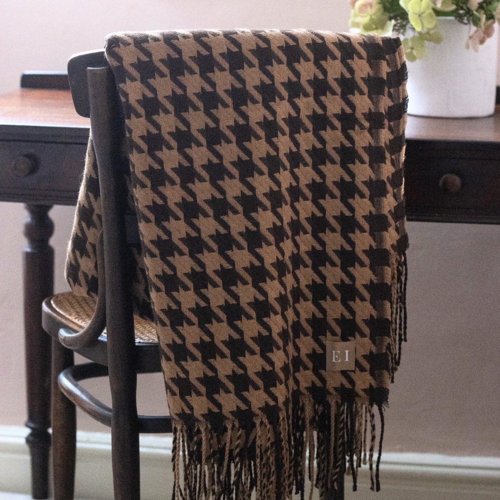 Brown And Rust Throw