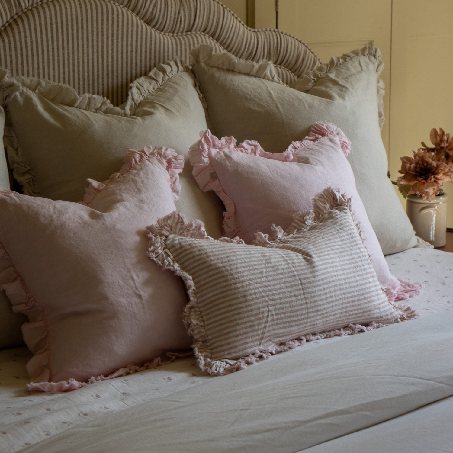 The Large Hallie Pink Cushion Combination
