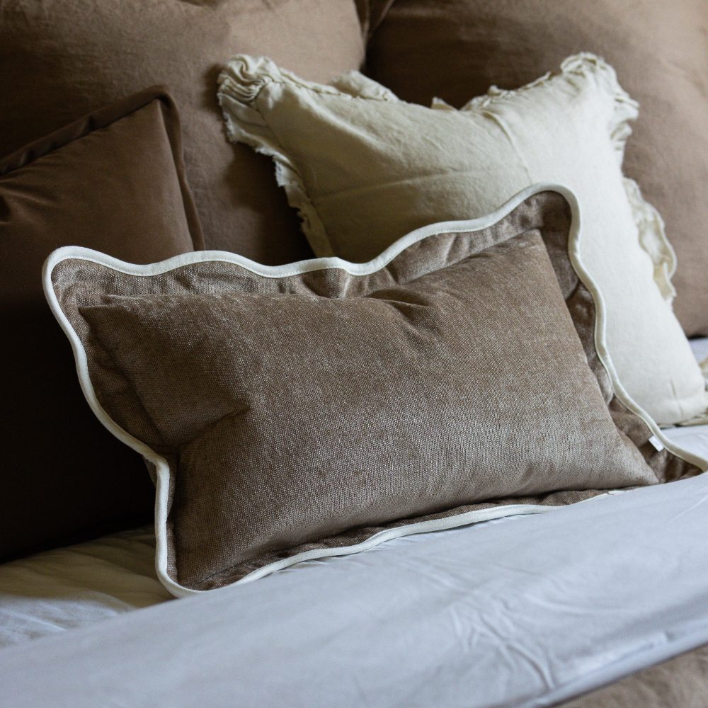 The Large Warm Brown Cushion Combination