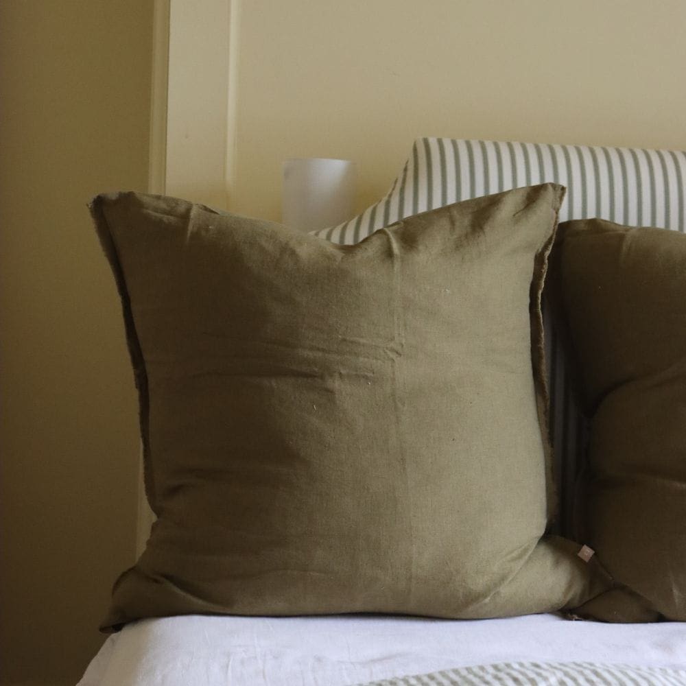 Esmee Olive Green Cushion 65x65