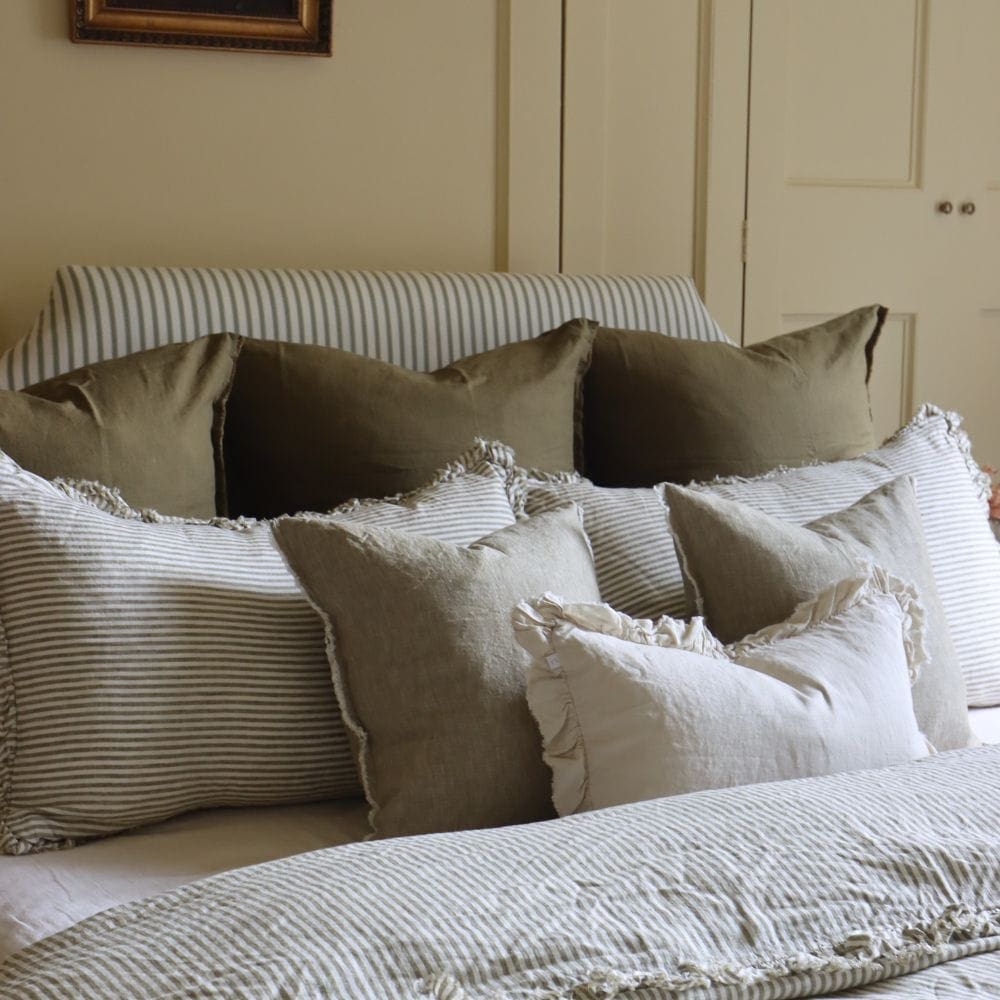 Esmee Olive Green Cushion 65x65