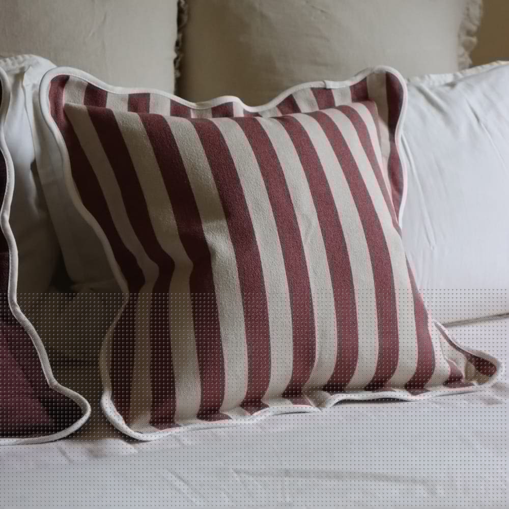 The Large Burgundy Cushion Combination