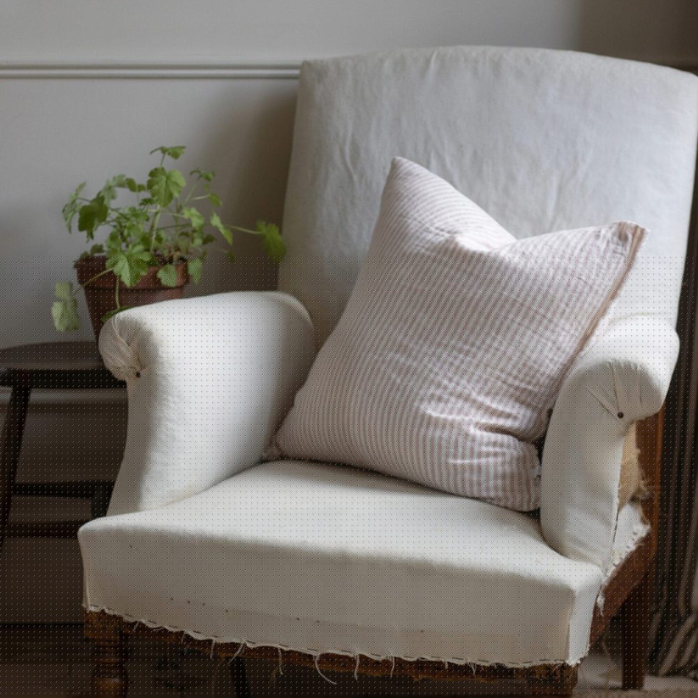 Esmee Pink Stripe Cushion 45x45