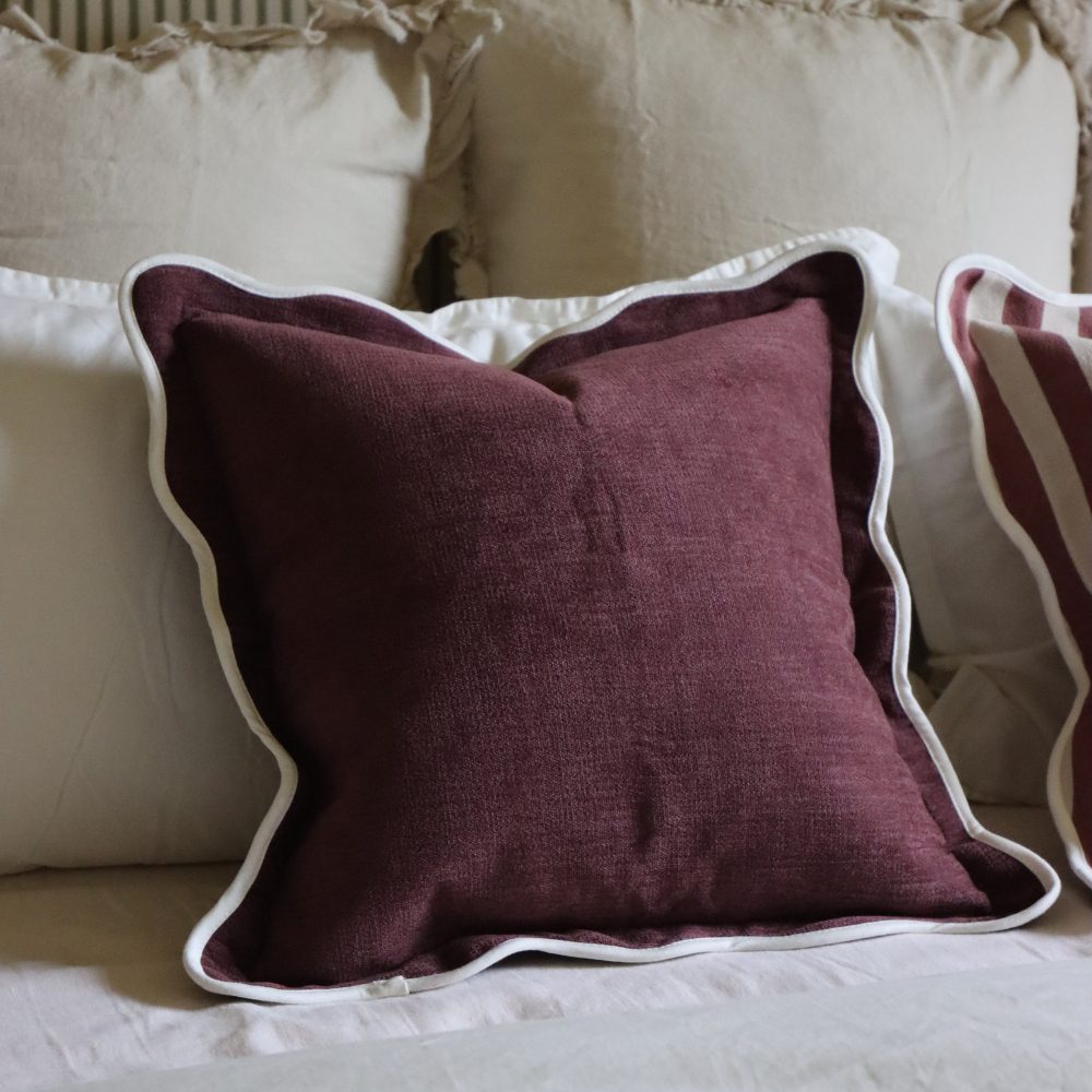 The Plum & Brown Cushion Combination