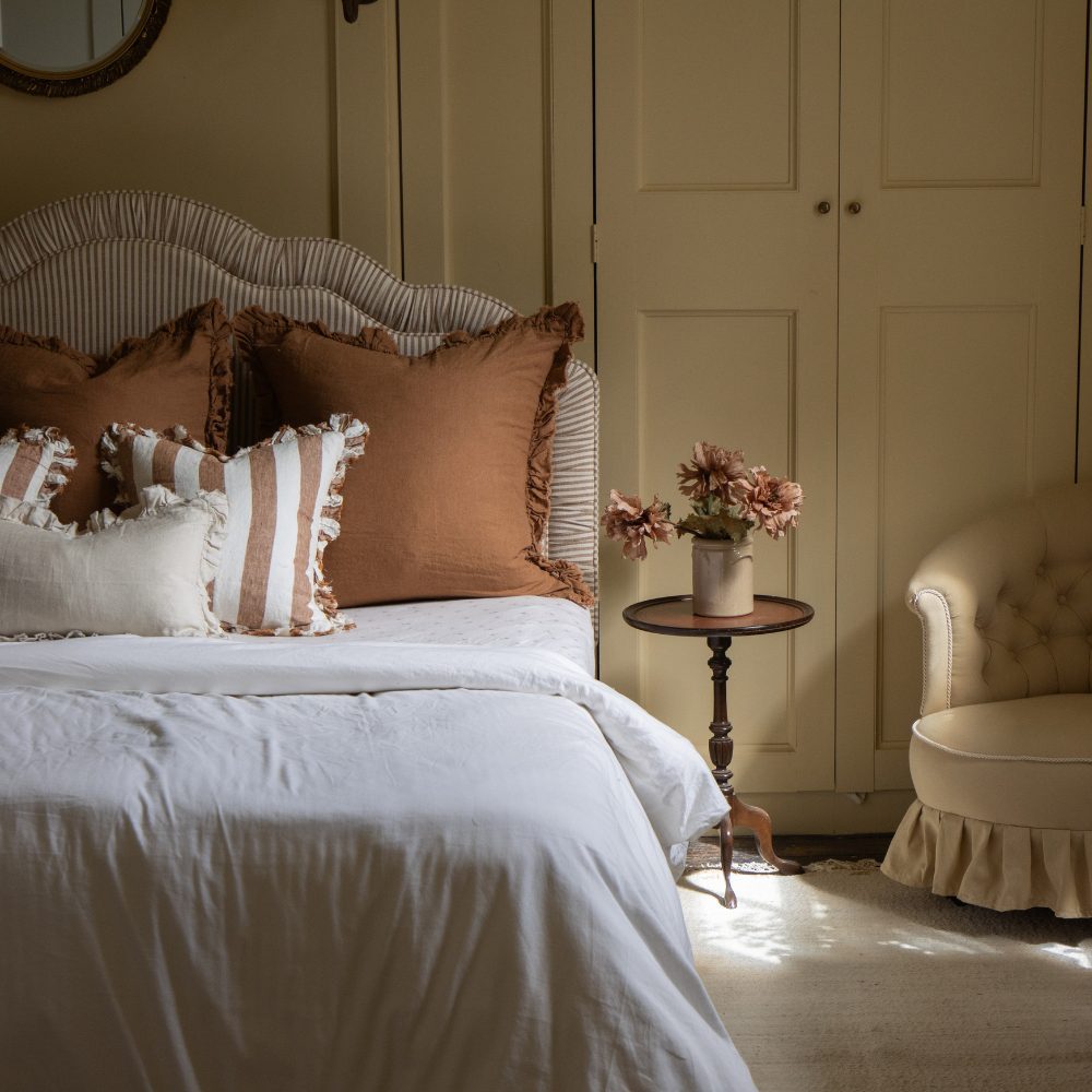 The Large Hallie Rust Cushion Combination