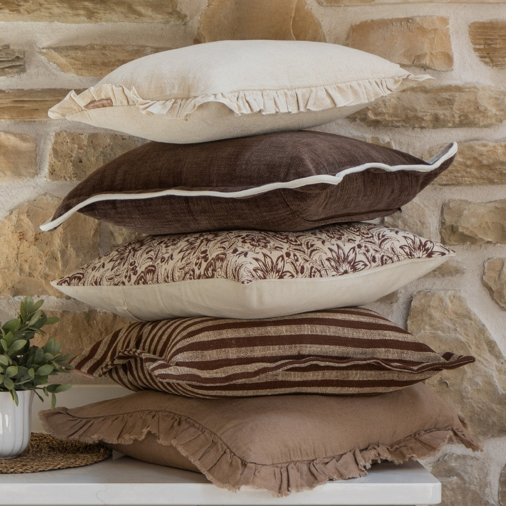The Rustic Brown Cushion Combination