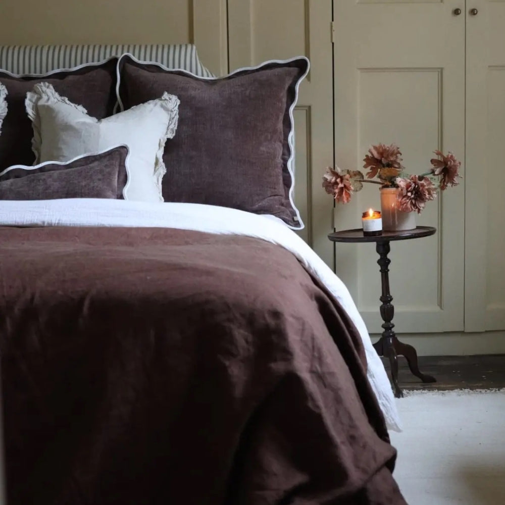 The Large Brown & Cream Cushion Combination
