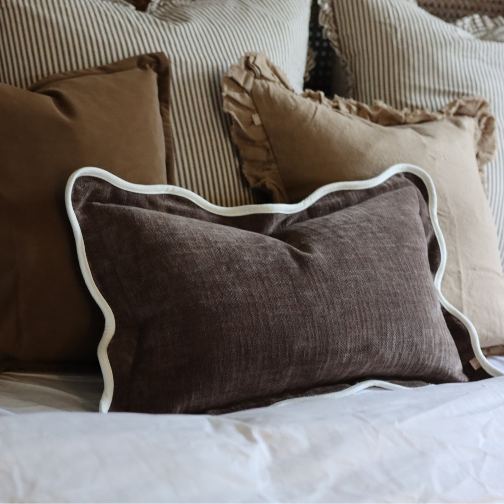 The Olive and Brown Cushion Combination