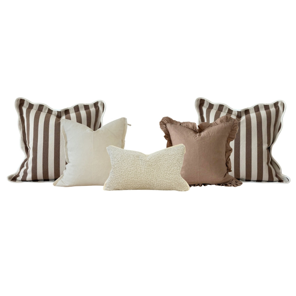 The Cappuccino Cushion Combination