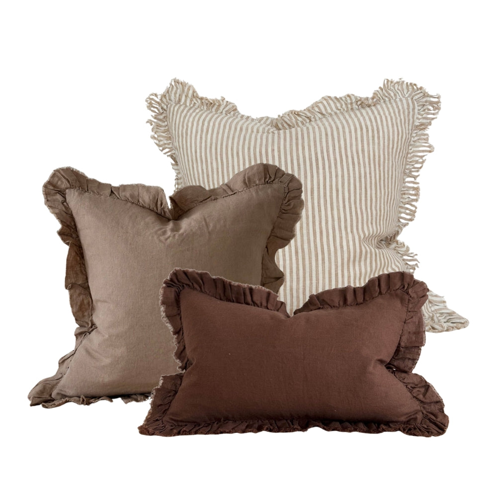 The Coffee Brown Cushion Combination