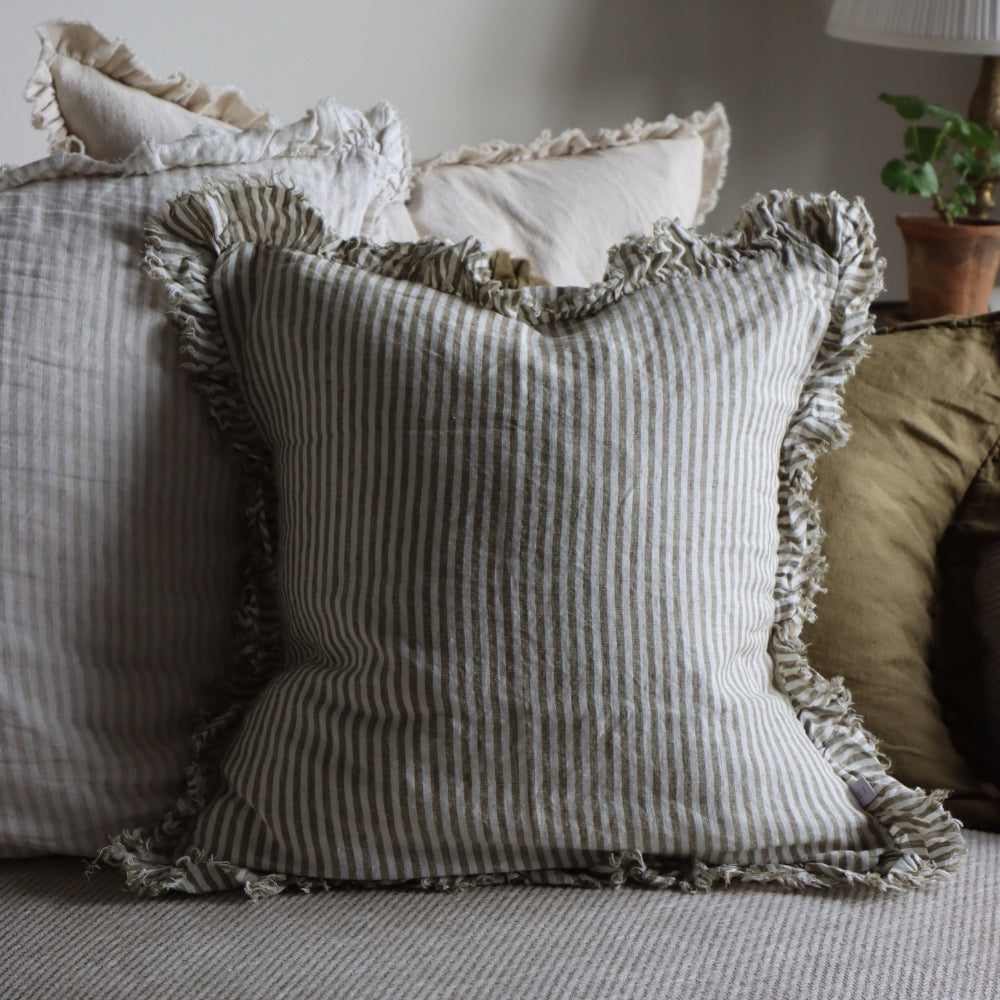 The Rustic Olive Cushion Combination