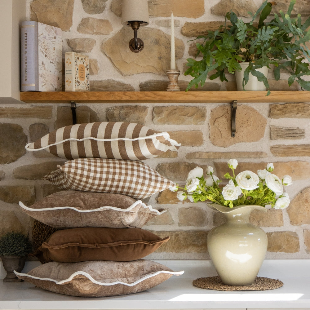 The Caramel Brown Cushion Combination