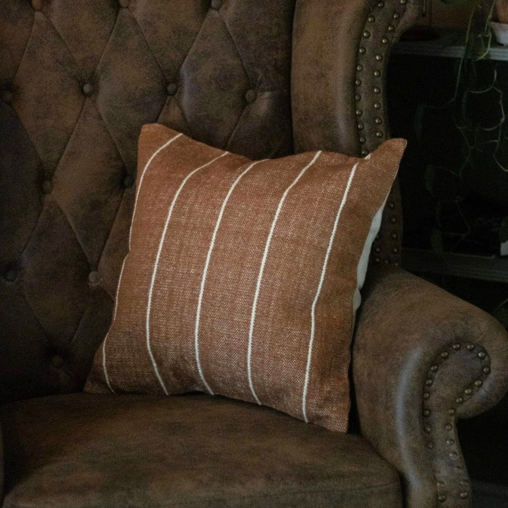 India Rust Cushion 45x45