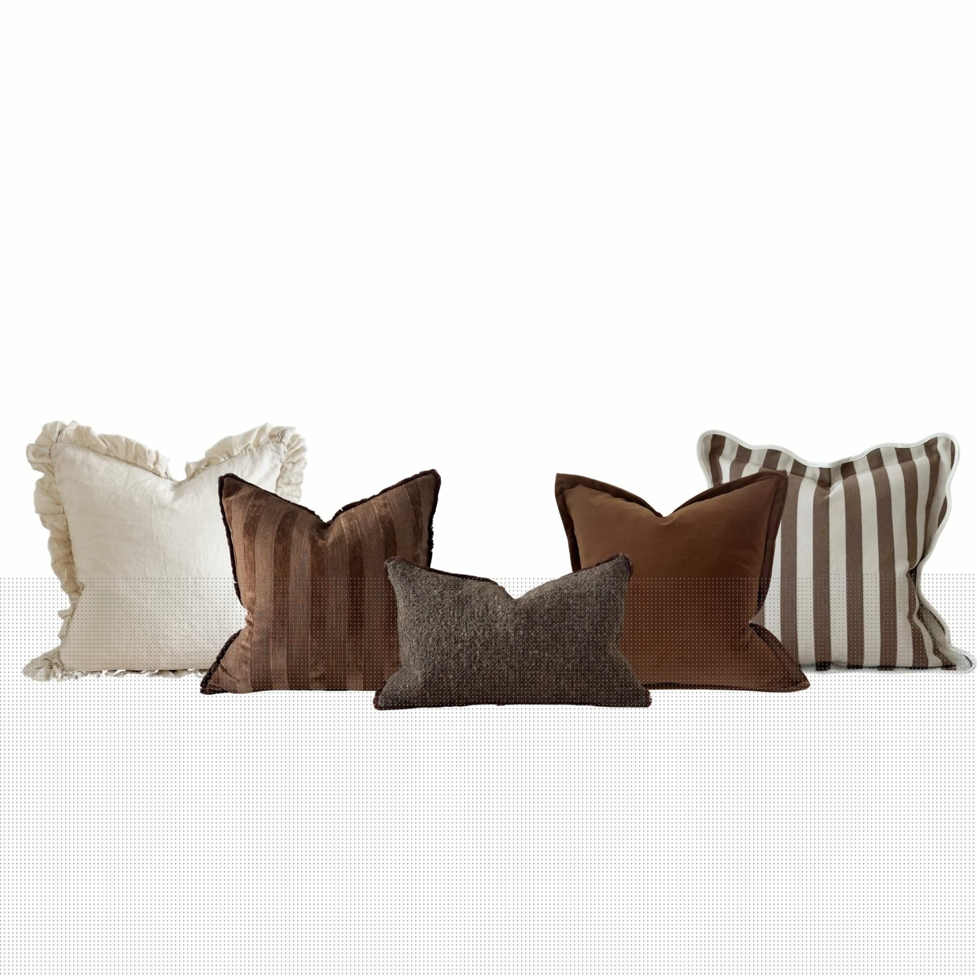 The Rich Brown Cushion Combination