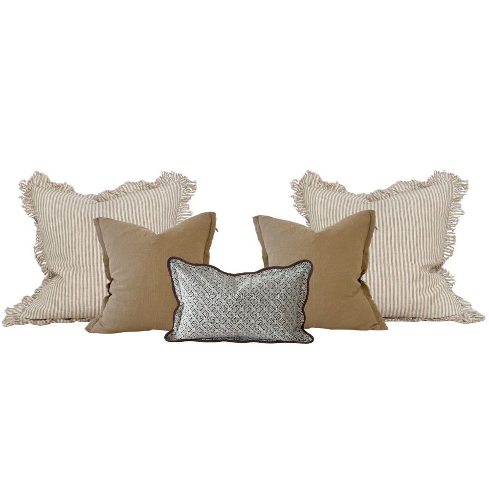 The Heritage Brown Cushion Combination