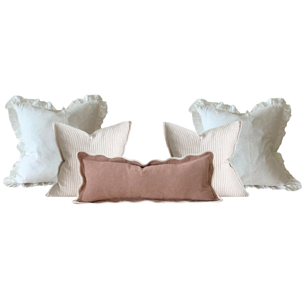 The Large Rose Cushion Combination