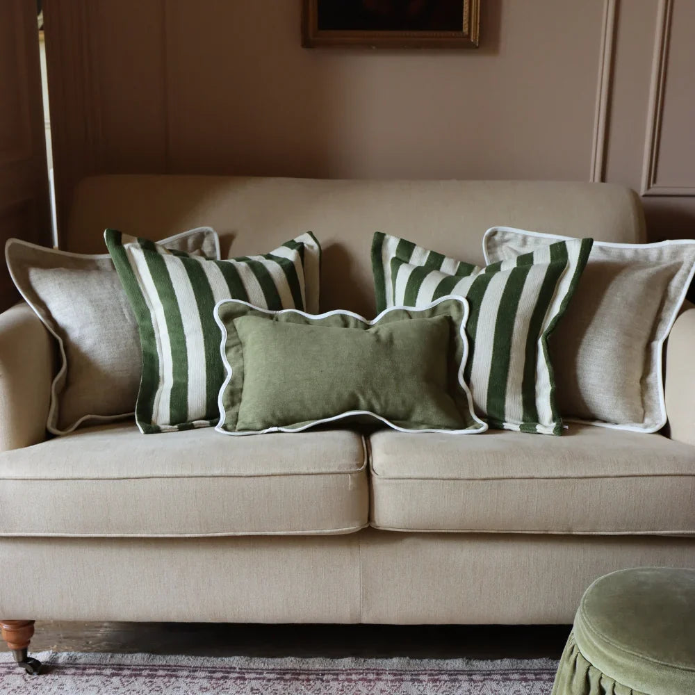 Olive Green Cushion Combinations