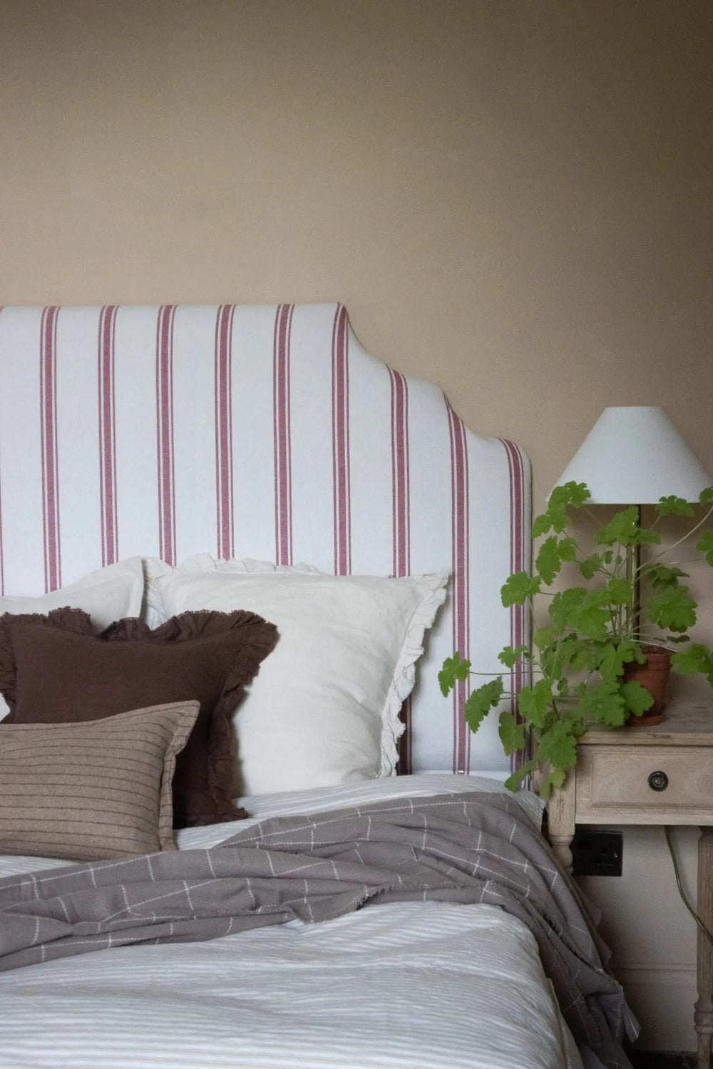 Hallie Cream Ruffle Cushion 45x45