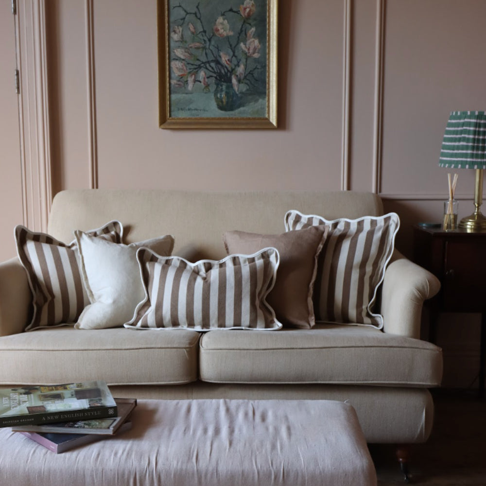 The Brown & Cream Cushion Combination