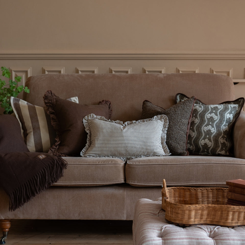 The Dark Brown Fall Cushion Combination
