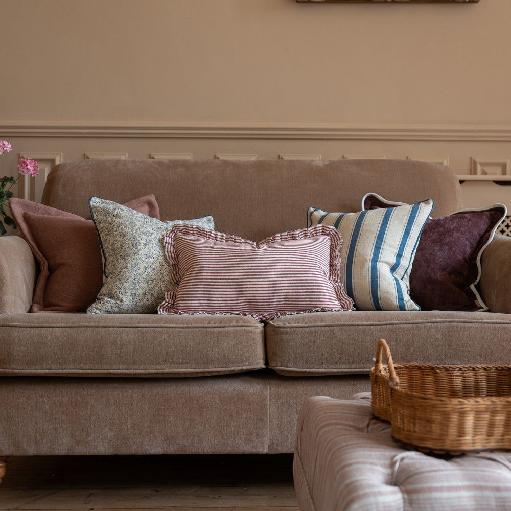 The Navy & Plum Cushion Combination