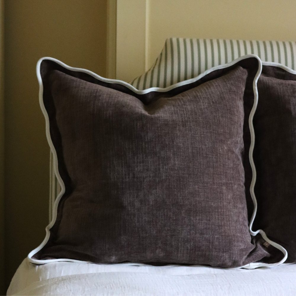The Large Brown & Cream Cushion Combination