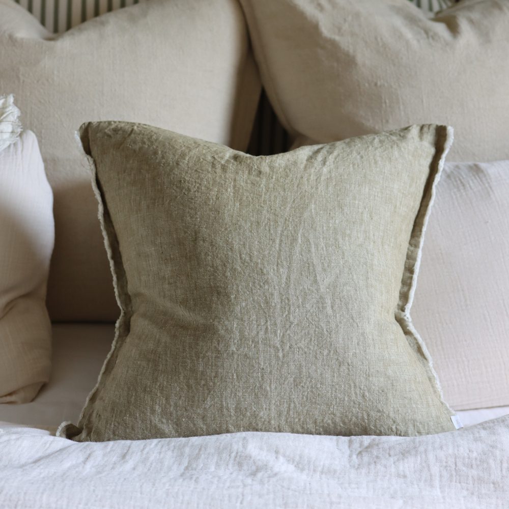 The Olive and Brown Cushion Combination