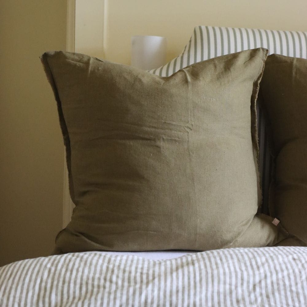 Esmee Olive Green Cushion 65x65