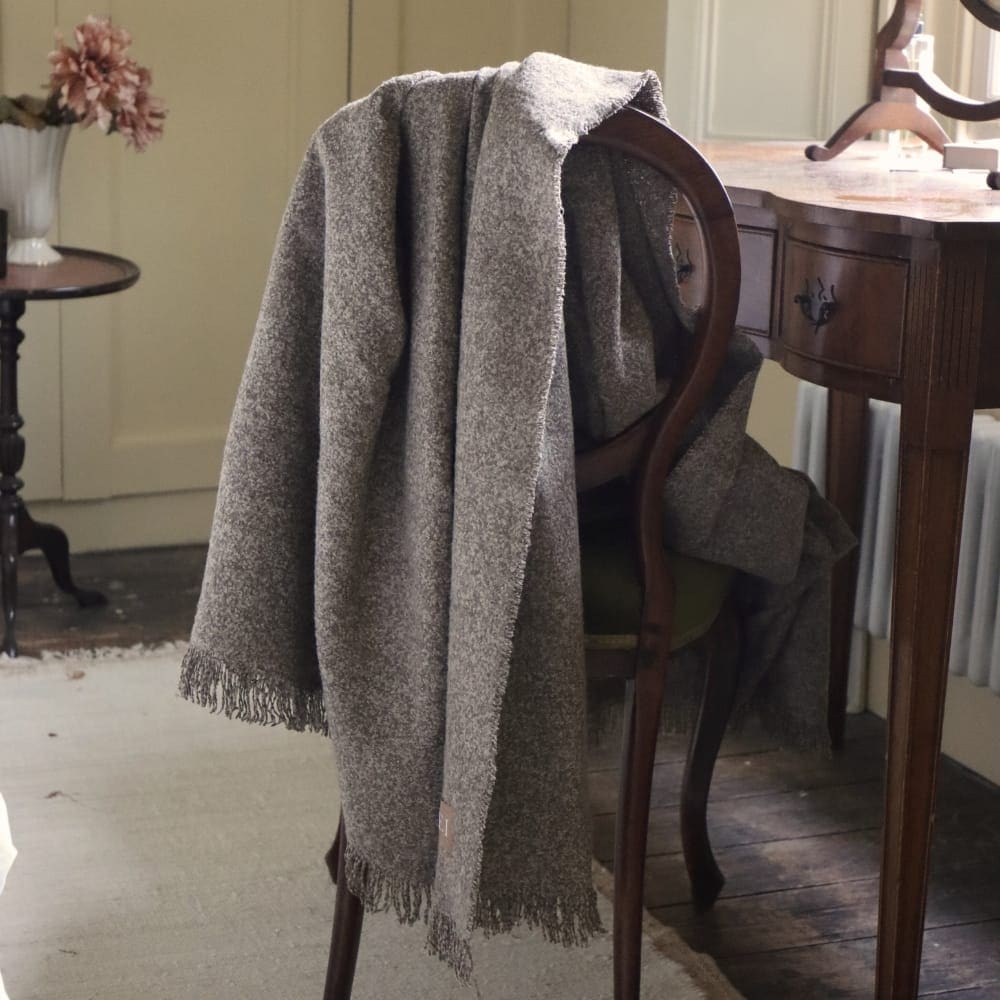 Soft Chocolate Brown Throw