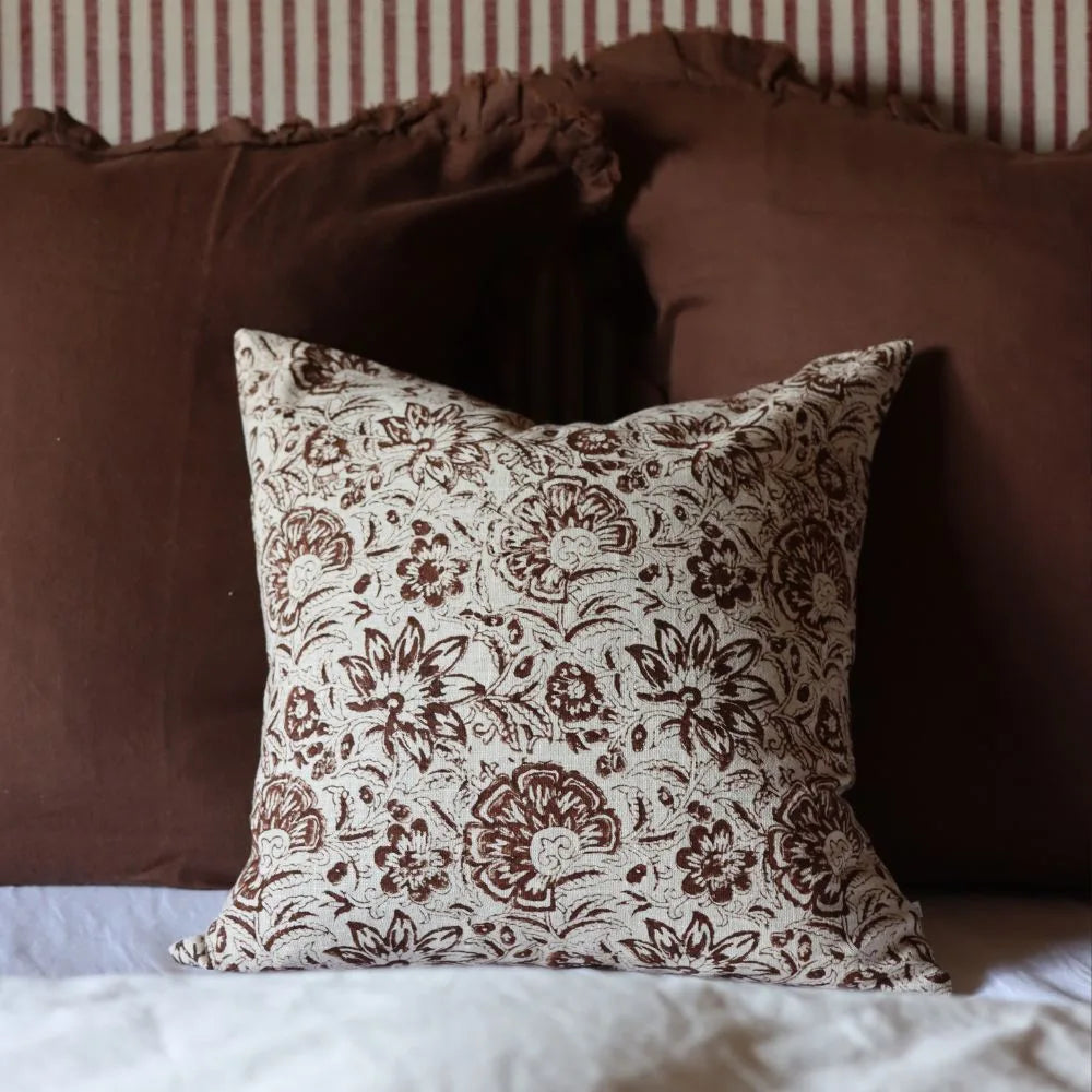 The Ivy Brown Cushion Combination