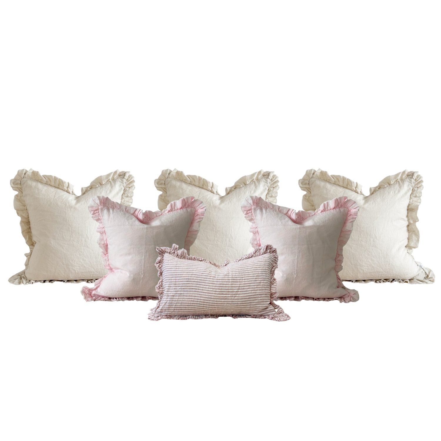 The Large Hallie Pink Cushion Combination