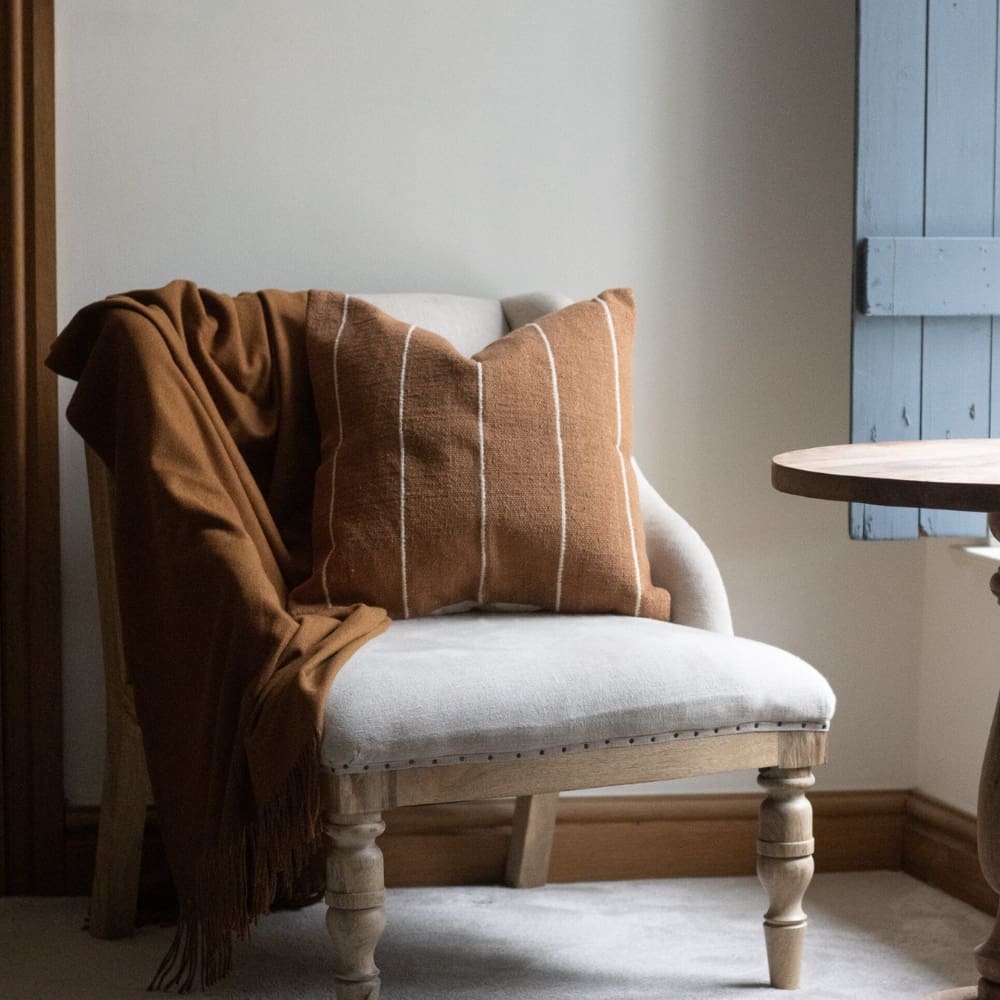 India Rust Cushion 53x53