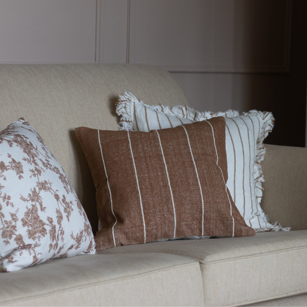 India Rust Cushion 53x53