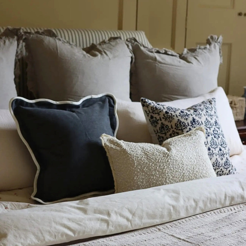 The Large Classic Navy Cushion Combination