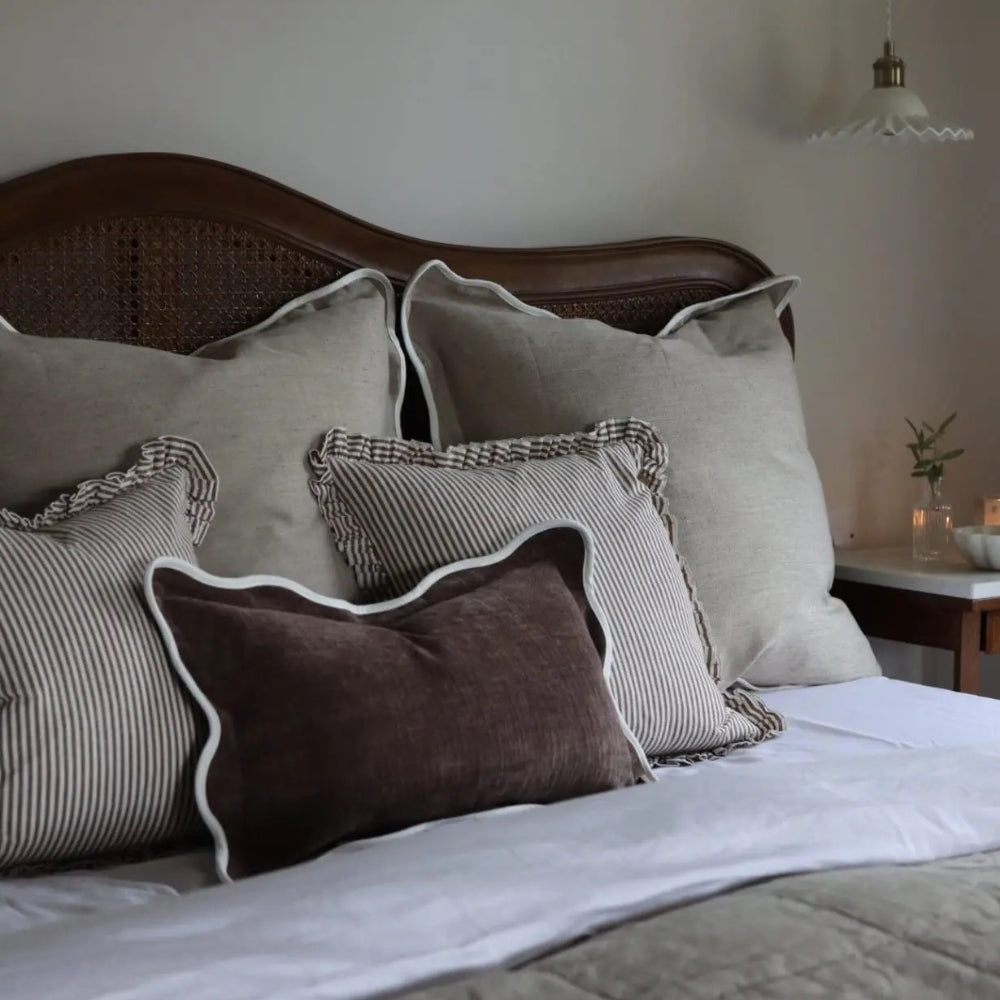 The Large Darcy Dark Brown Cushion Combination