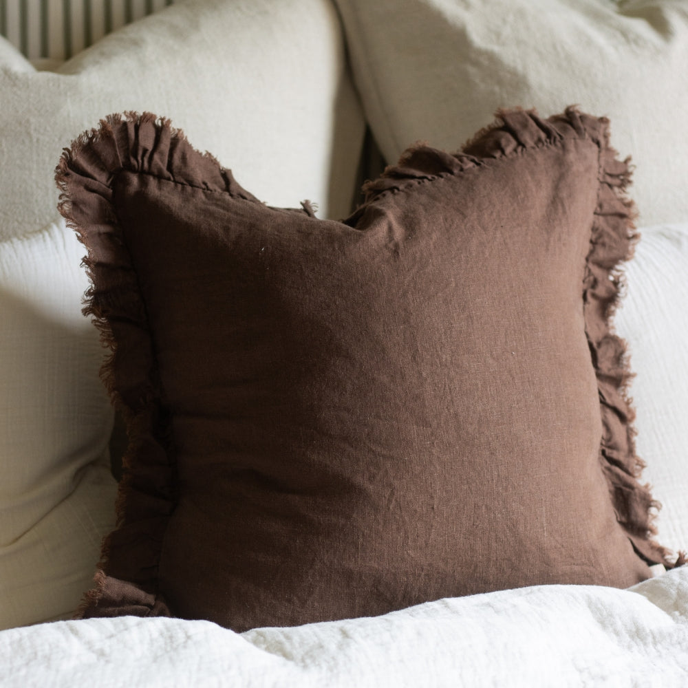 The Plum & Brown Cushion Combination