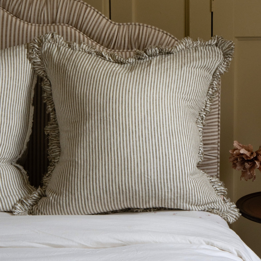 The Large Dark Olive Cushion Combination