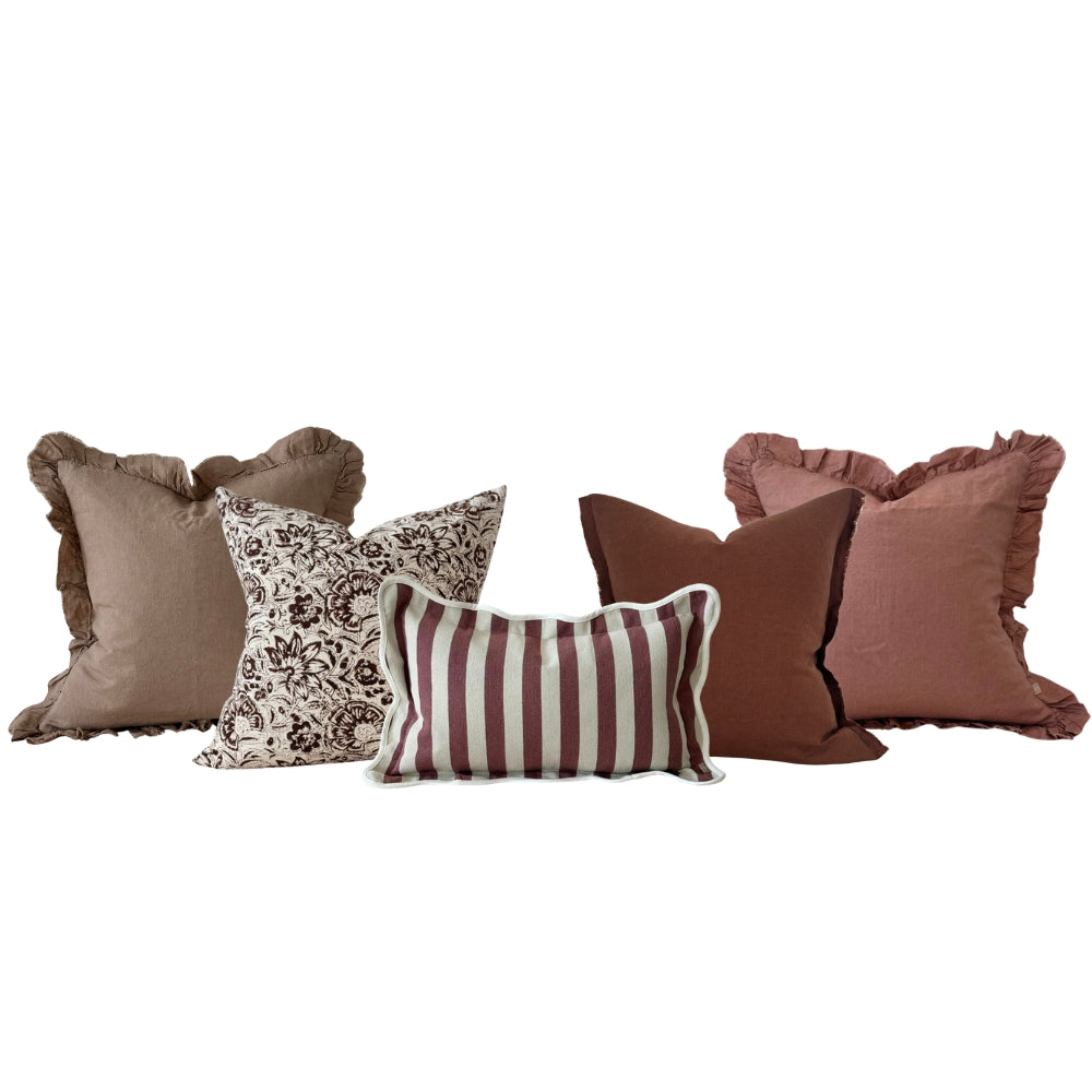 The Antique Rose Cushion Combination