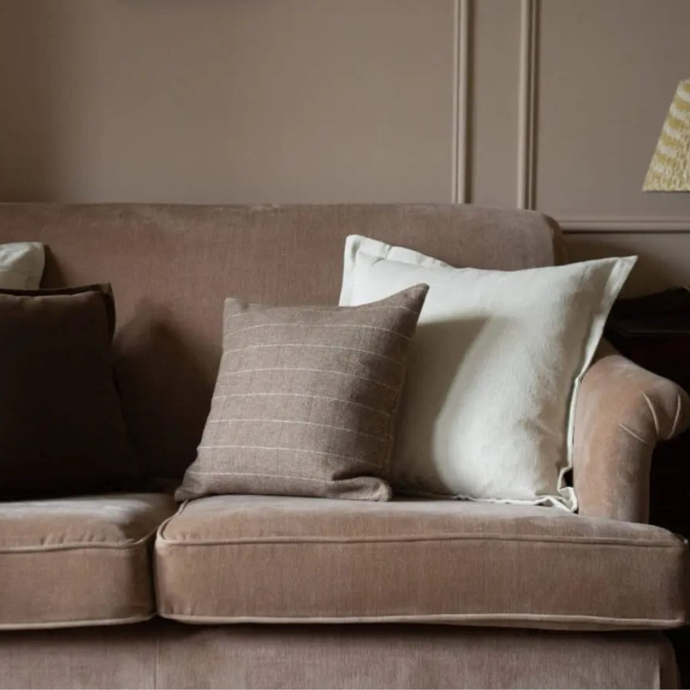 Orla Flanged Edge Sand Cushion 53x53