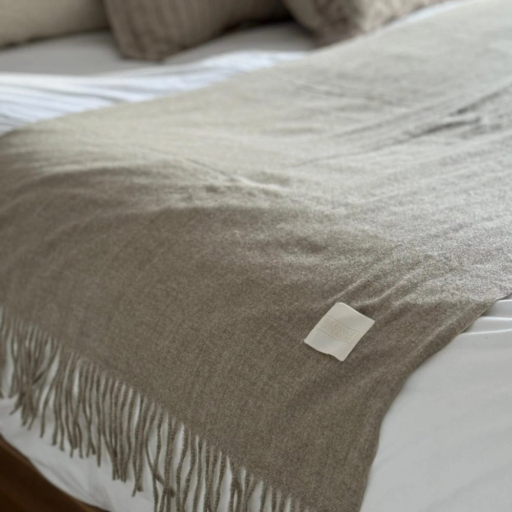 Della Brown Decorative Throw