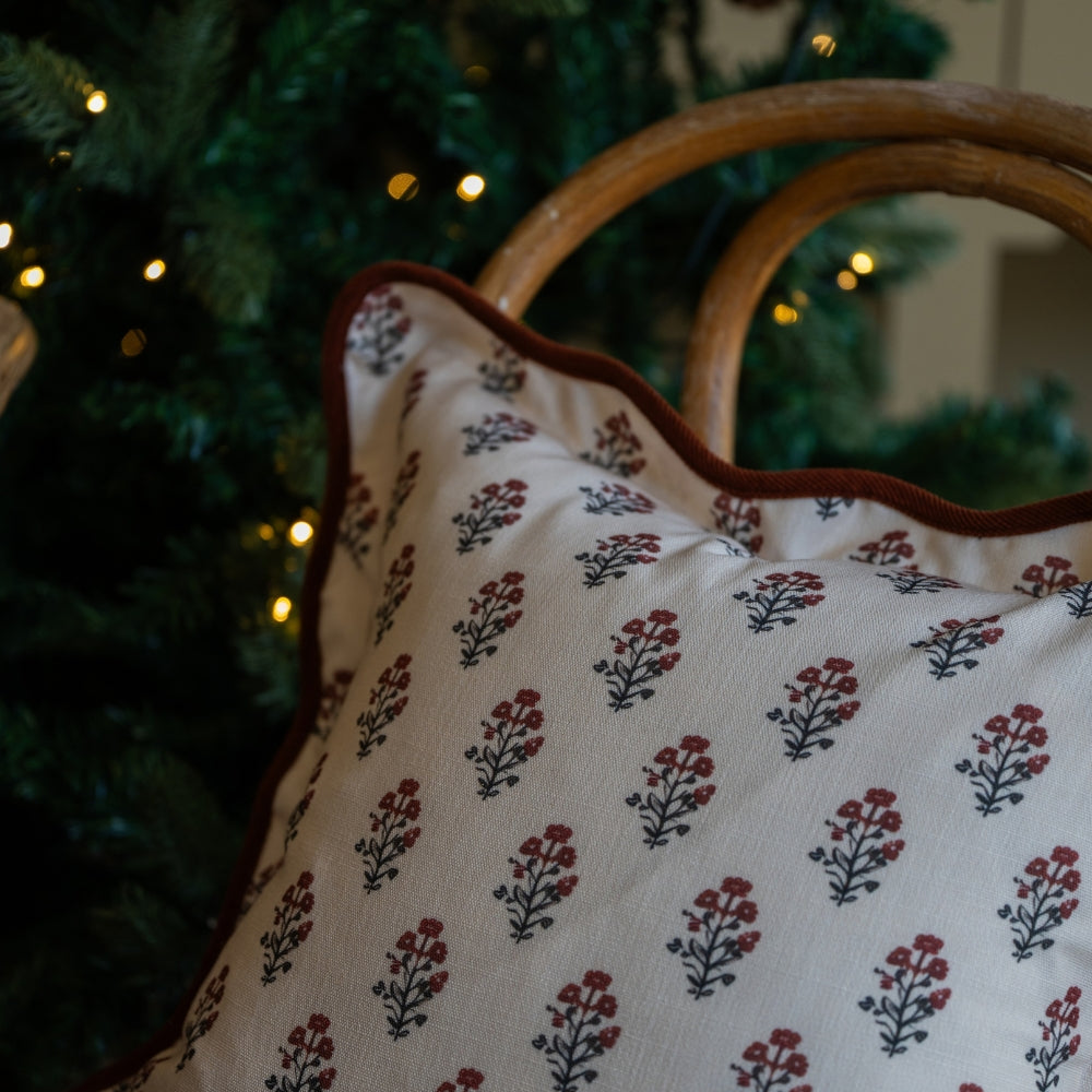 Chloe Christmas Print Cushion 45x45