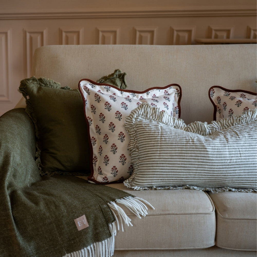 Chloe Christmas Print Cushion 45x45