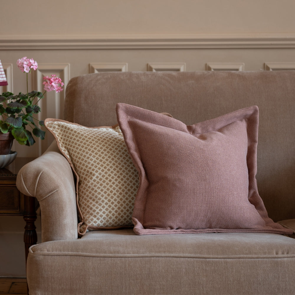 Orla Dusty Pink Cushion 45x45