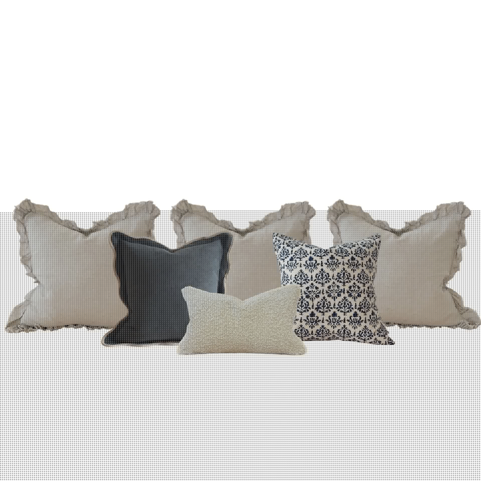 The Large Classic Navy Cushion Combination