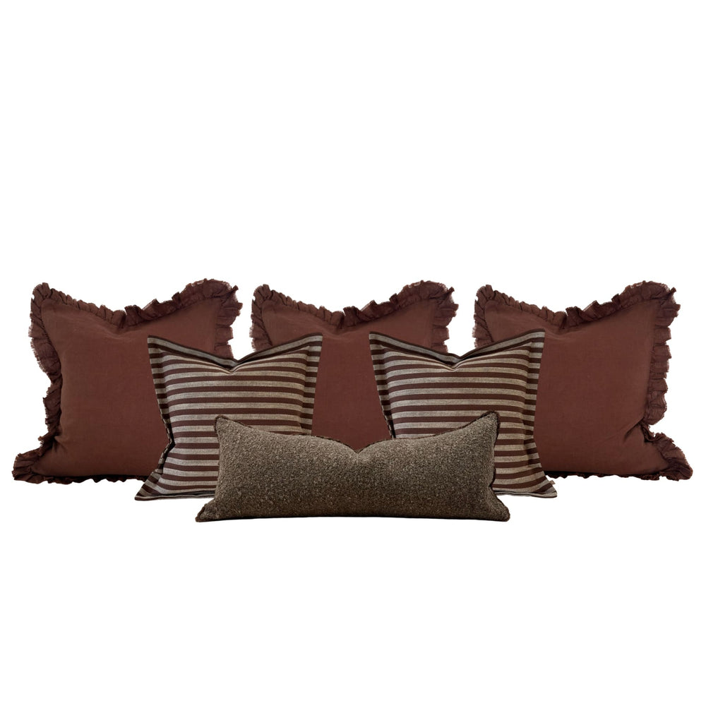 The Vienna Brown Cushion Combination