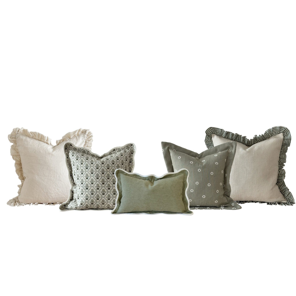The Dusty Sage Cushion Combination