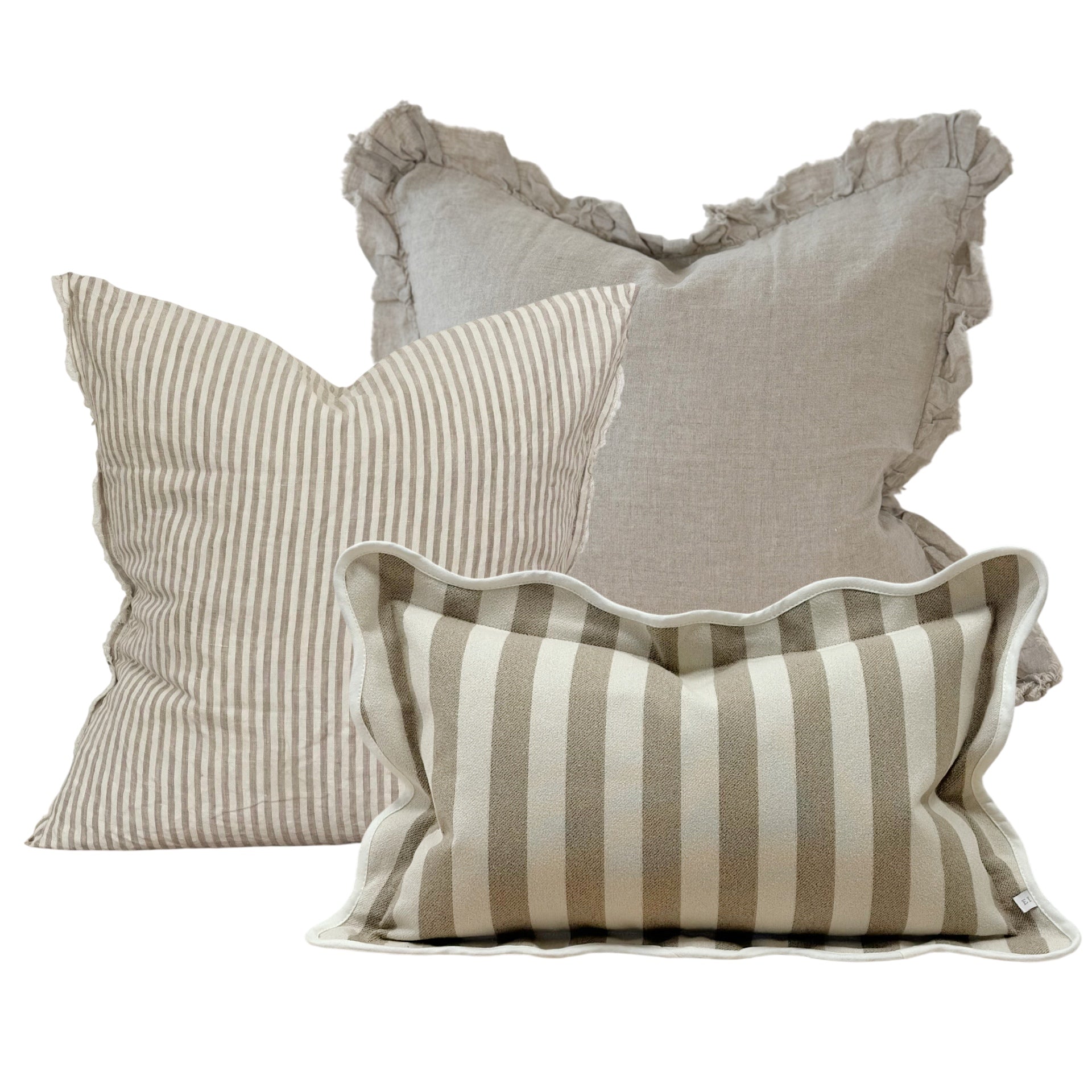The Light Greige Cushion Combination