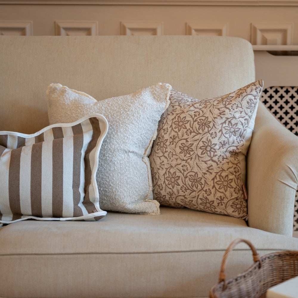 The Biscuit Brown Cushion Combination